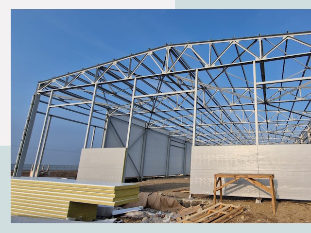 Утепленные ангары в Новоалтайск от 613 руб. за м²