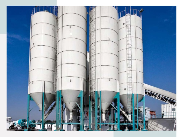 Строительство цементных силосов в Новоалтайске