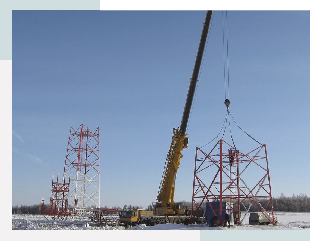 Монтаж вышек связи в Новоалтайске