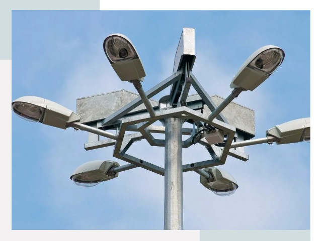 Монтаж осветительных мачт в Новоалтайске