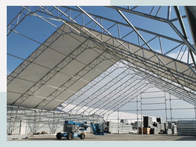 Каркасно-тентовые сооружения от СтальСтрой-Нвл по цене 613 руб.
