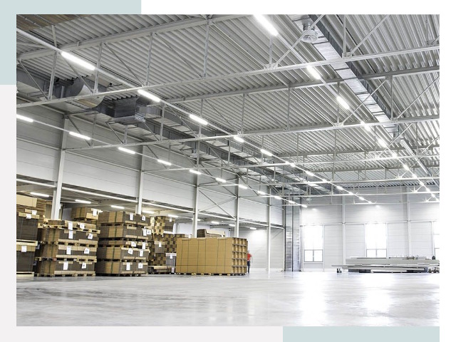 Освещение ангаров в Новоалтайске