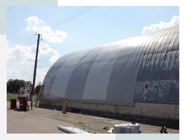 Ремонт ангаров в Новоалтайске