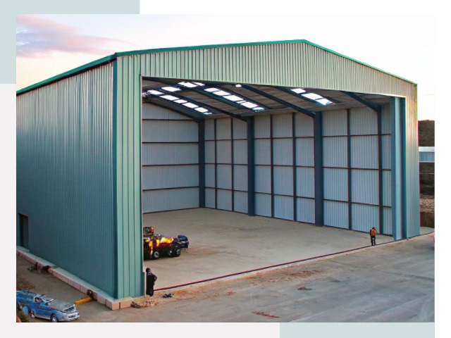 Строительство ангаров в Новоалтайске