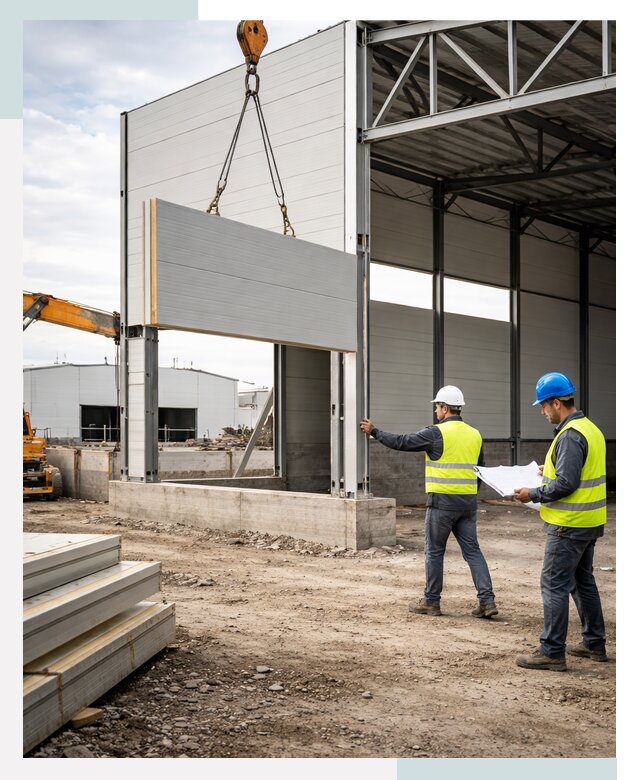 Склад из сэндвич панелей под ключ в Новоалтайске от 9713 р. | СтальСтрой-Нвл