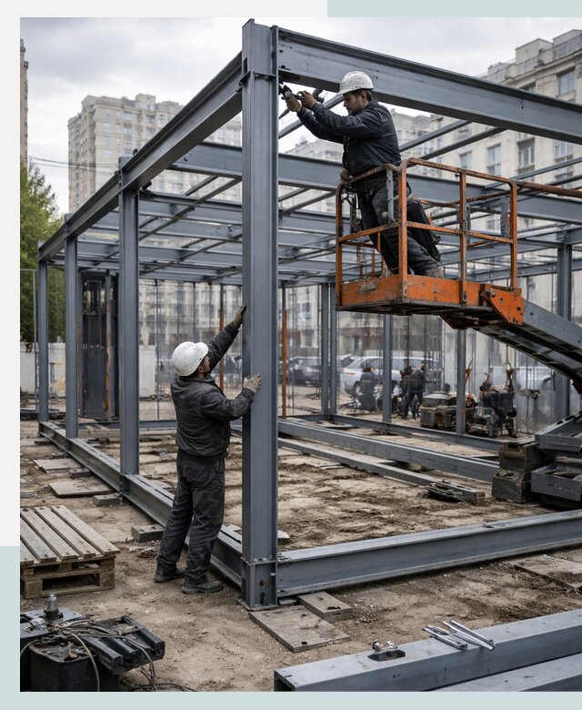 Строительство и монтаж торговых павильонов под ключ в Новоалтайске