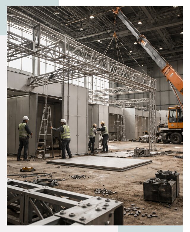 Строительство выставочных павильонов в Новоалтайске от 35784 р.| СтальСтрой-Нвл