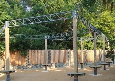 Терраса из металлоконструкций под ключ, проектирование, изготовление и монтаж от СтальСтрой-Нвл